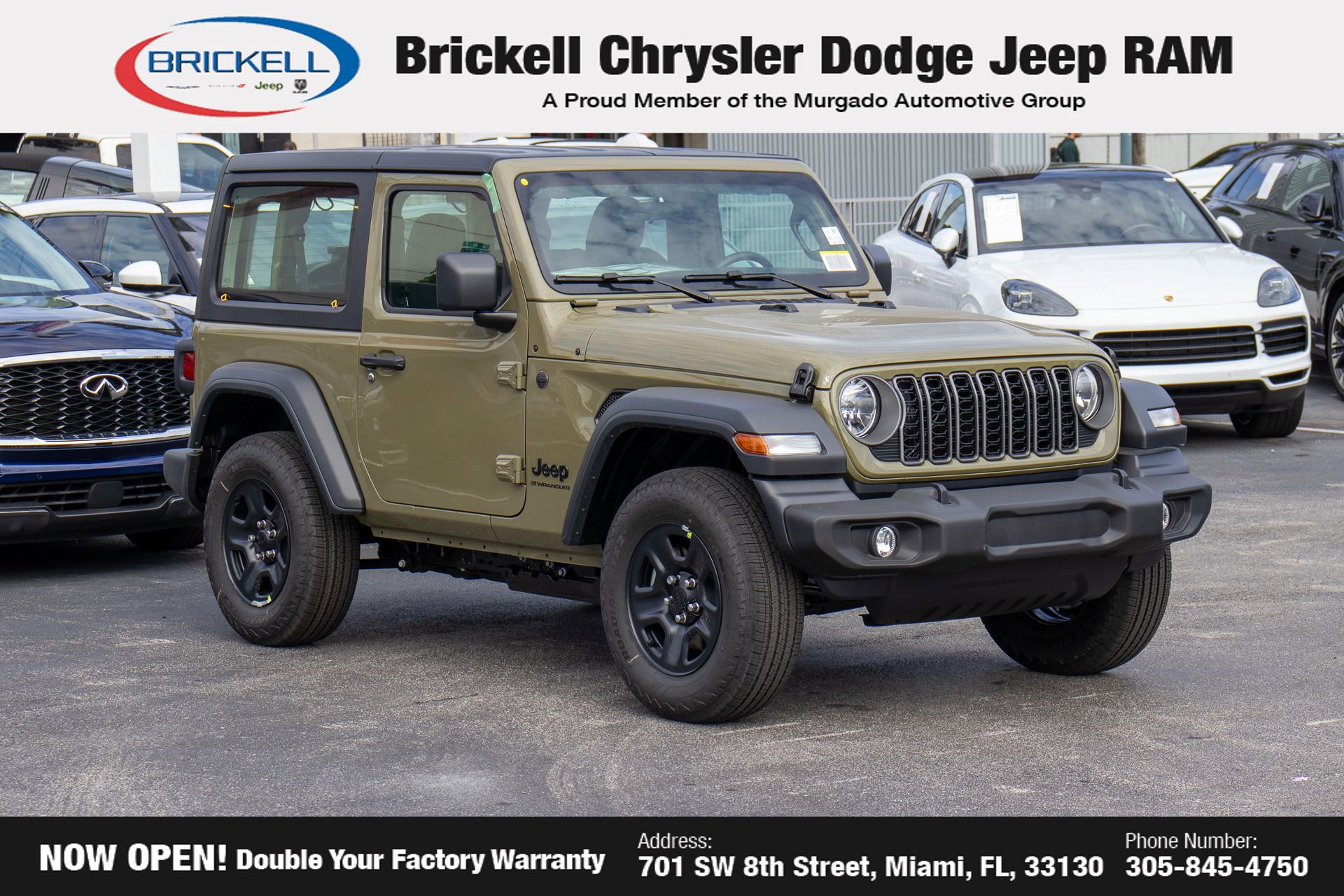 New 2026 Jeep Wrangler Sport image 3