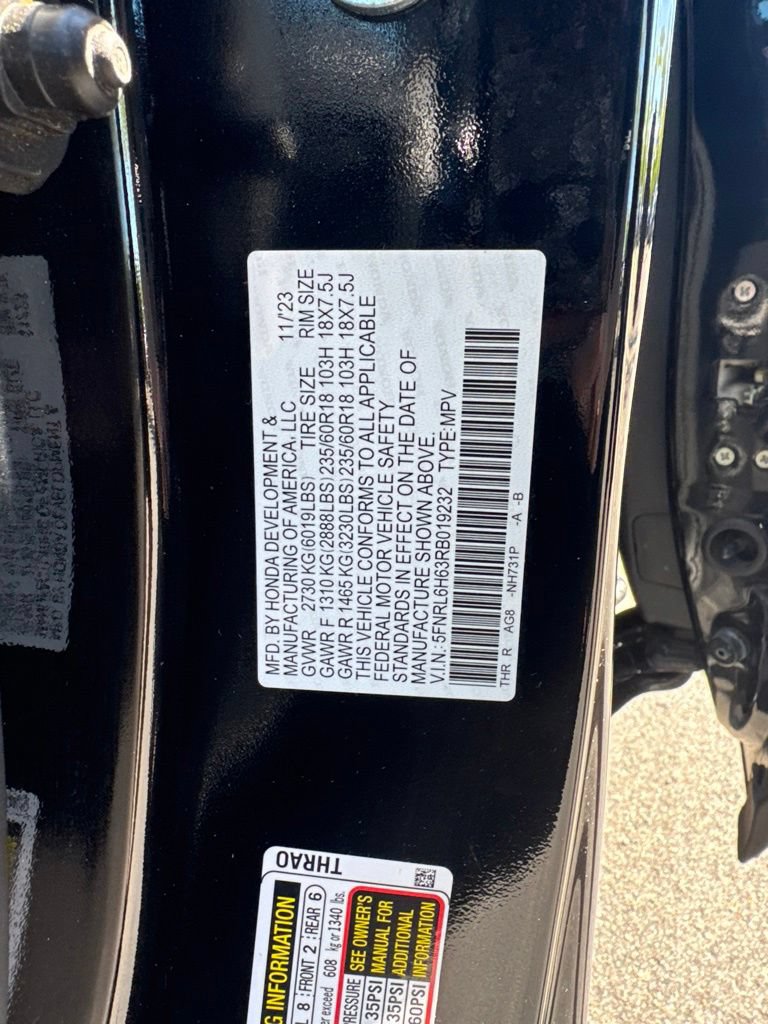 Certified 2024 Honda Odyssey EX-L image 27