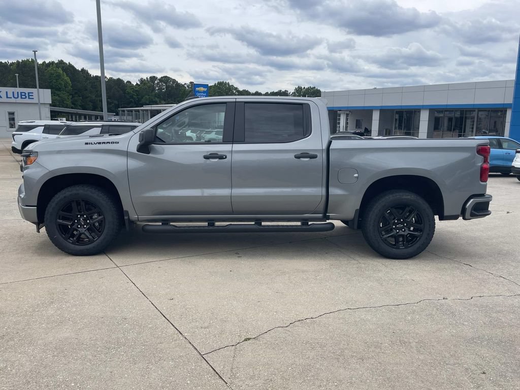 New 2026 Chevrolet Silverado 1500 Custom w/ Turbomax Blackout Package RWD image 2