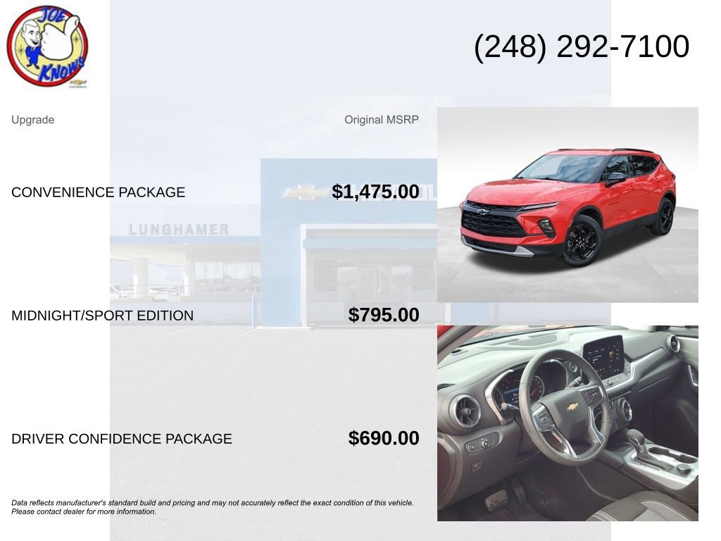 Certified 2023 Chevrolet Blazer LT w/ Convenience Package image 5