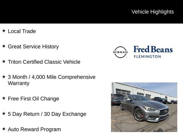 Used 2017 INFINITI Q60 Red Sport 400 image 5