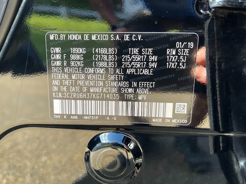 Used 2019 Honda HR-V LX image 7