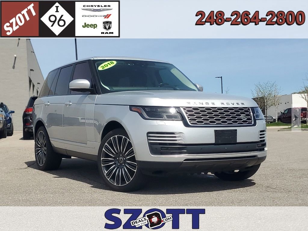 Used 2018 Land Rover Range Rover Supercharged