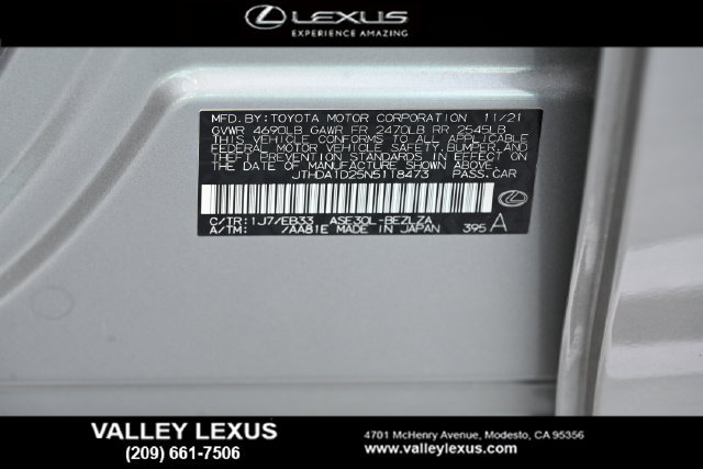 Certified 2022 Lexus IS 300 w/ Premium Package RWD image 24