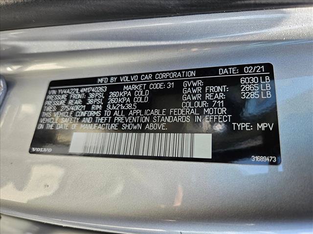 Used 2021 Volvo XC90 T6 Inscription AWD/4WD image 24