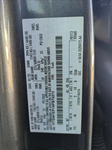 Used 2022 Ford F150 XLT w/ Equipment Group 302A High AWD/4WD image 17