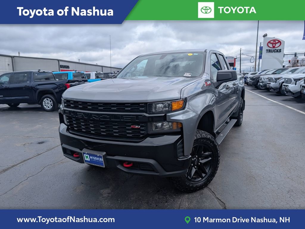 Used 2020 Chevrolet Silverado 1500 Custom Trail Boss w/ Custom Convenience Package AWD/4WD image 1