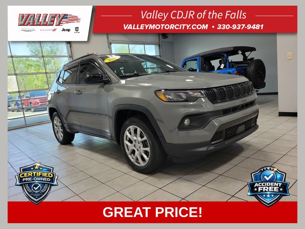 Certified 2023 Jeep Compass Latitude AWD/4WD 360° Tour