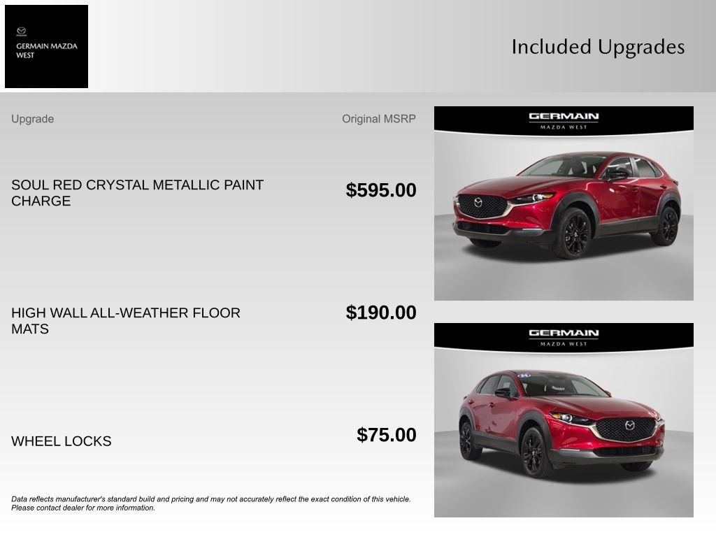 Certified 2024 MAZDA CX-30 AWD 2.5 S w/ Select Sport Pkg image 9
