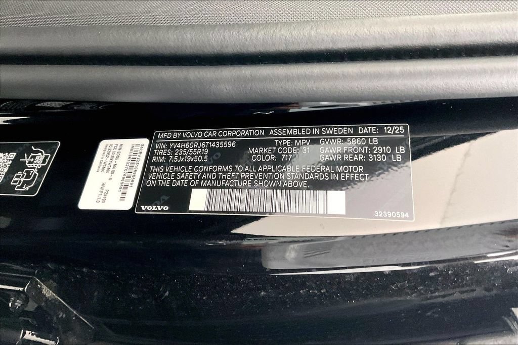 New 2026 Volvo XC60 T8 Core w/ Climate Package AWD/4WD image 20