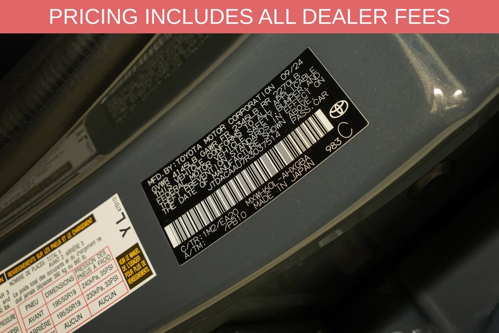 Used 2024 Toyota Prius XLE FWD image 20