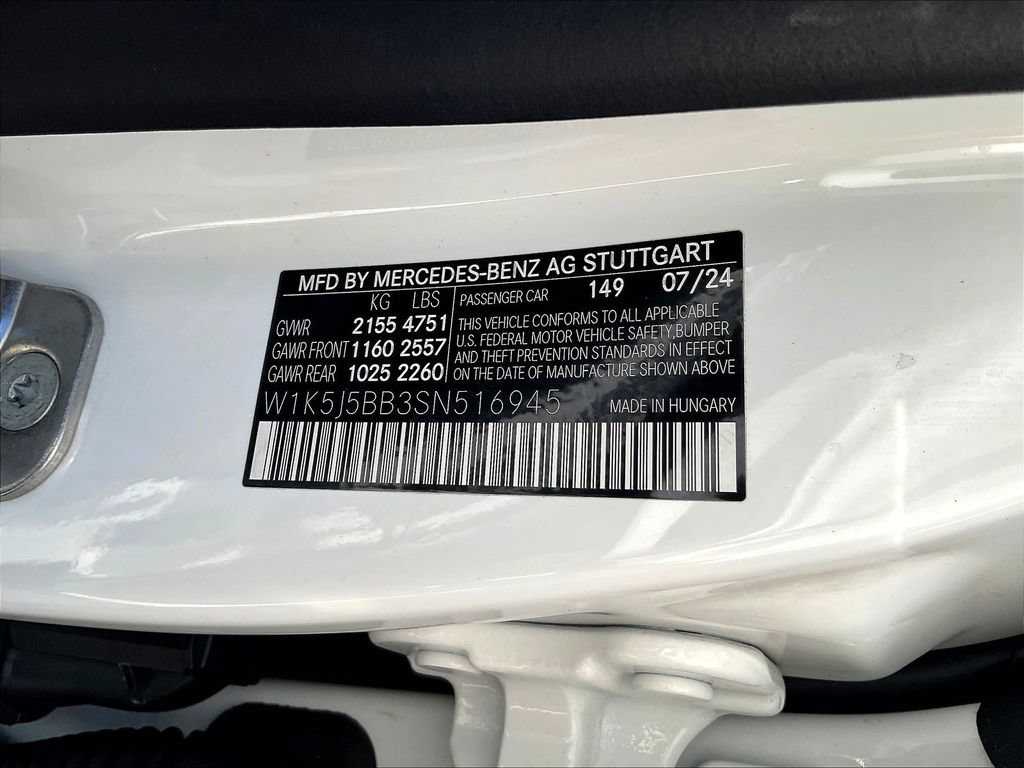 Used 2025 Mercedes-Benz CLA 35 AMG 4MATIC w/ AMG Night Package Plus image 16
