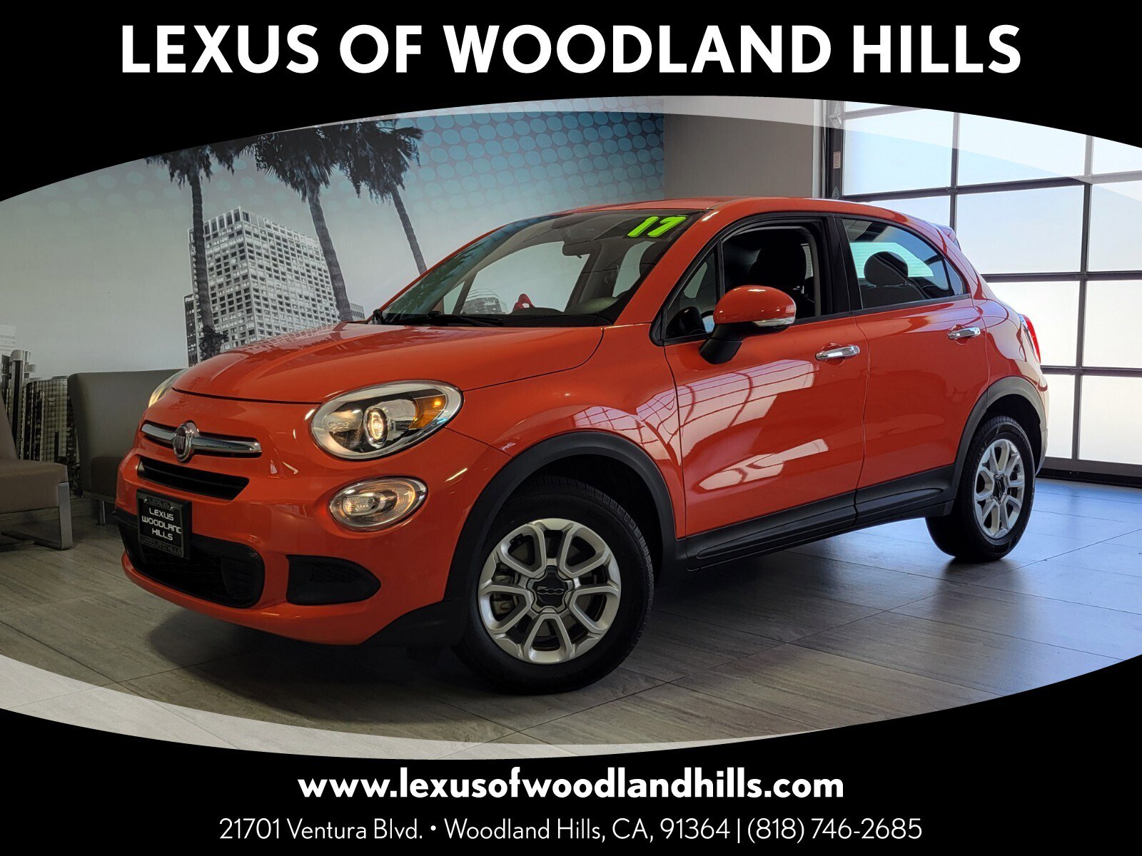 Used 2017 FIAT 500X Pop w/ Pop Popular Equipment Package FWD image 1