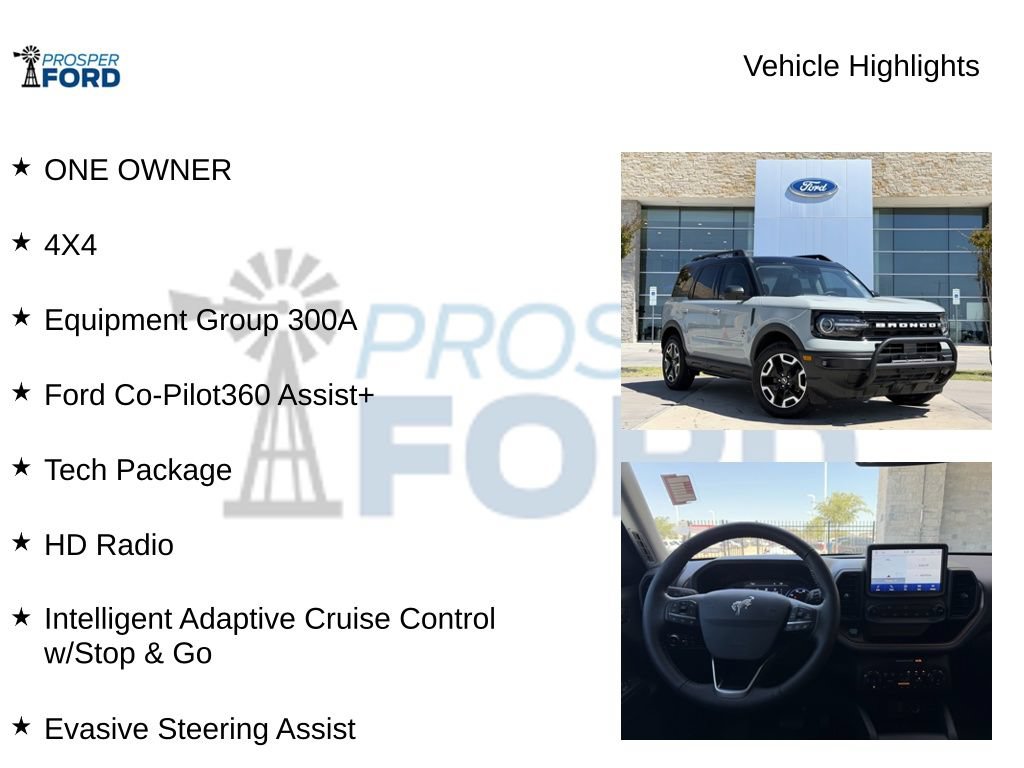 Used 2023 Ford Bronco Sport Outer Banks w/ Tech Package AWD/4WD image 5