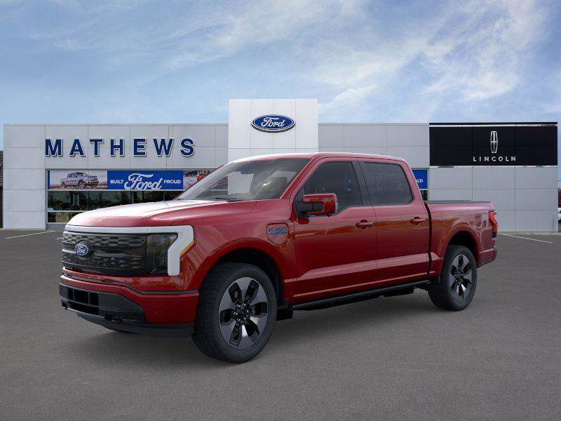 New 2025 Ford F150 Lightning Platinum