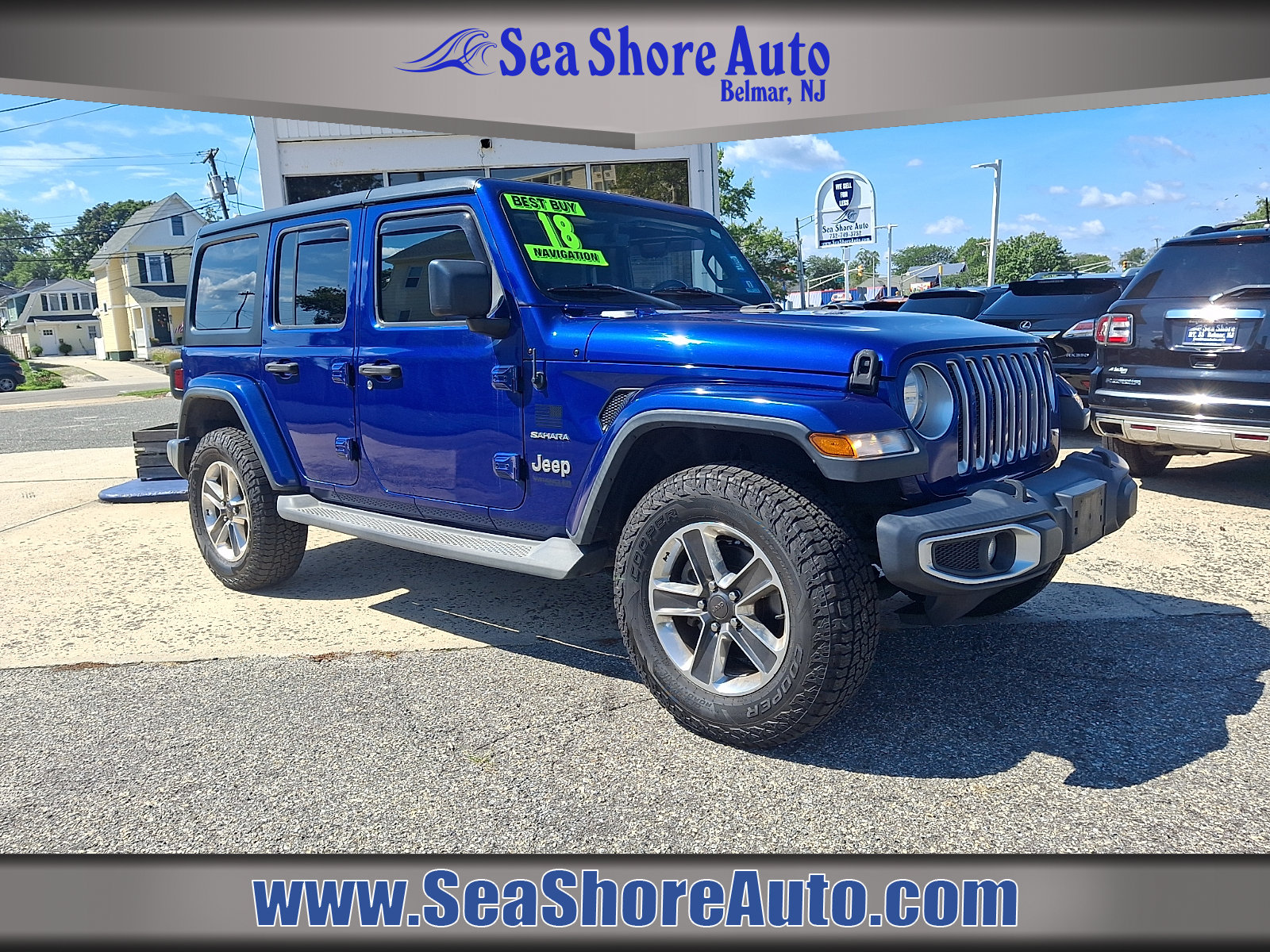Used 2018 Jeep Wrangler Unlimited Sahara AWD/4WD image 1