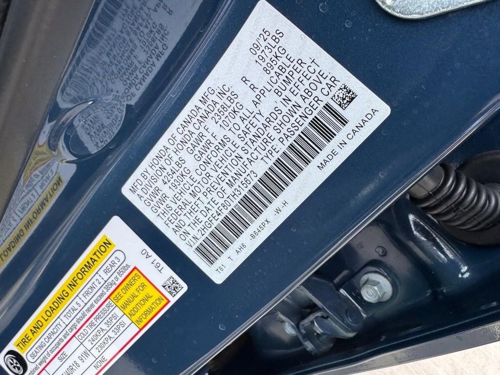 Used 2026 Honda Civic FWD Hybrid Sedan image 23