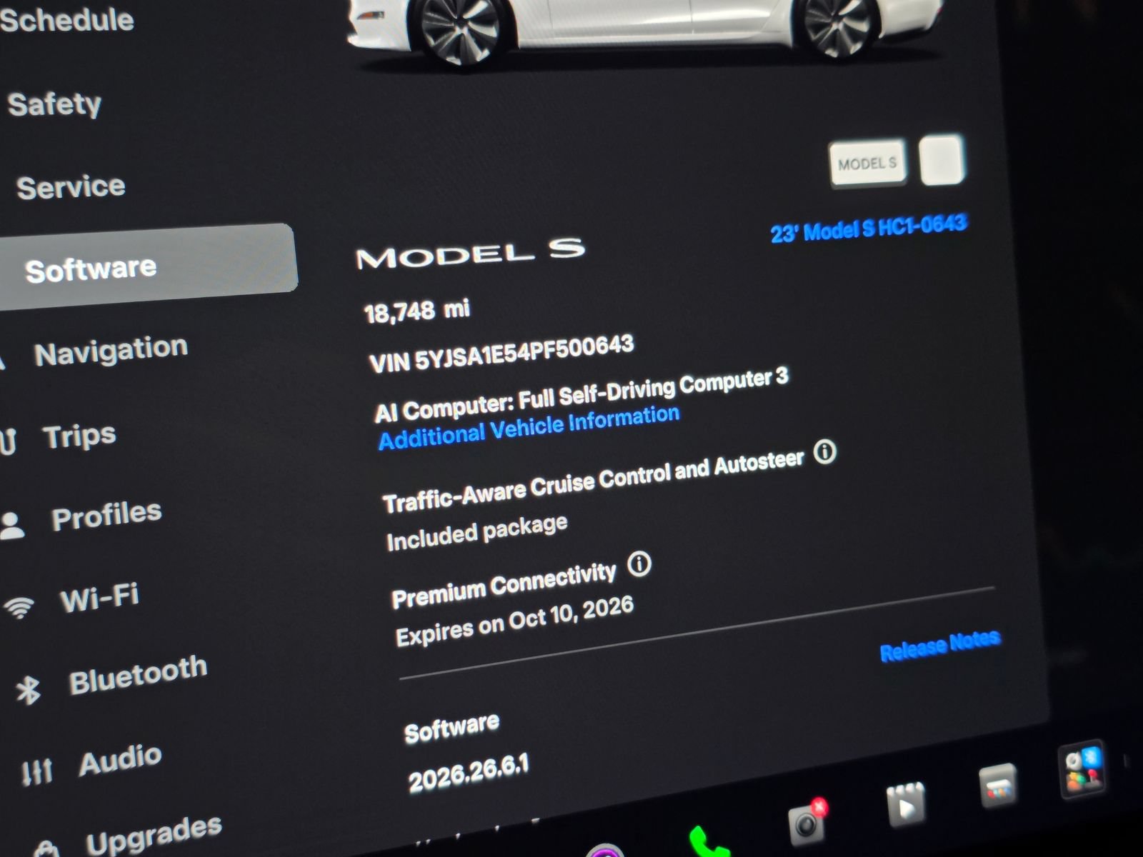 Used 2023 Tesla Model S Standard Range AWD/4WD image 4
