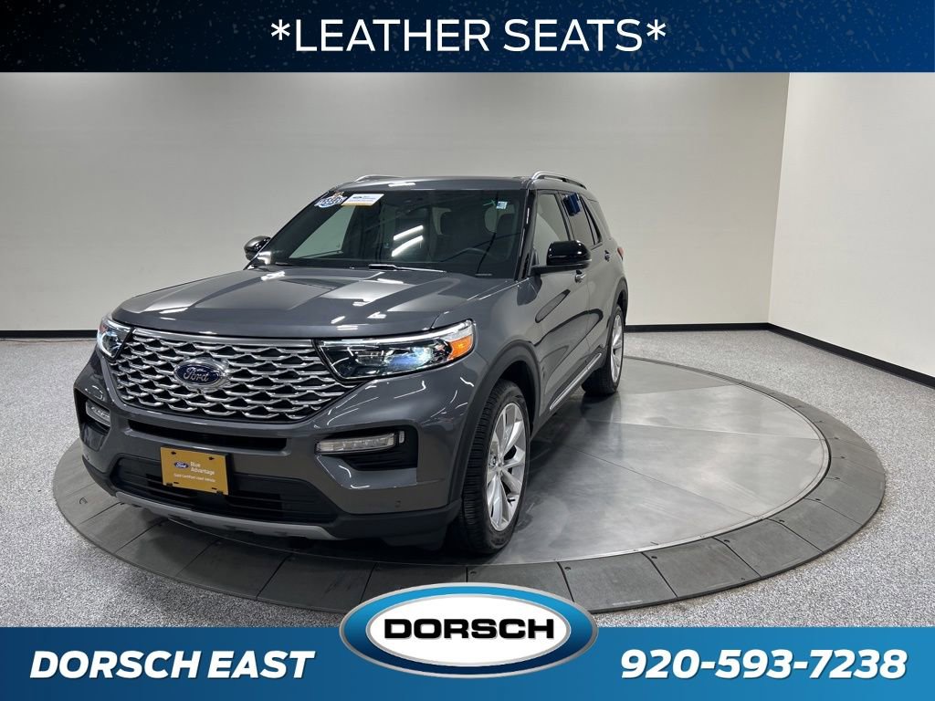 Certified 2022 Ford Explorer Platinum w/ Equipment Group 601A AWD/4WD image 1