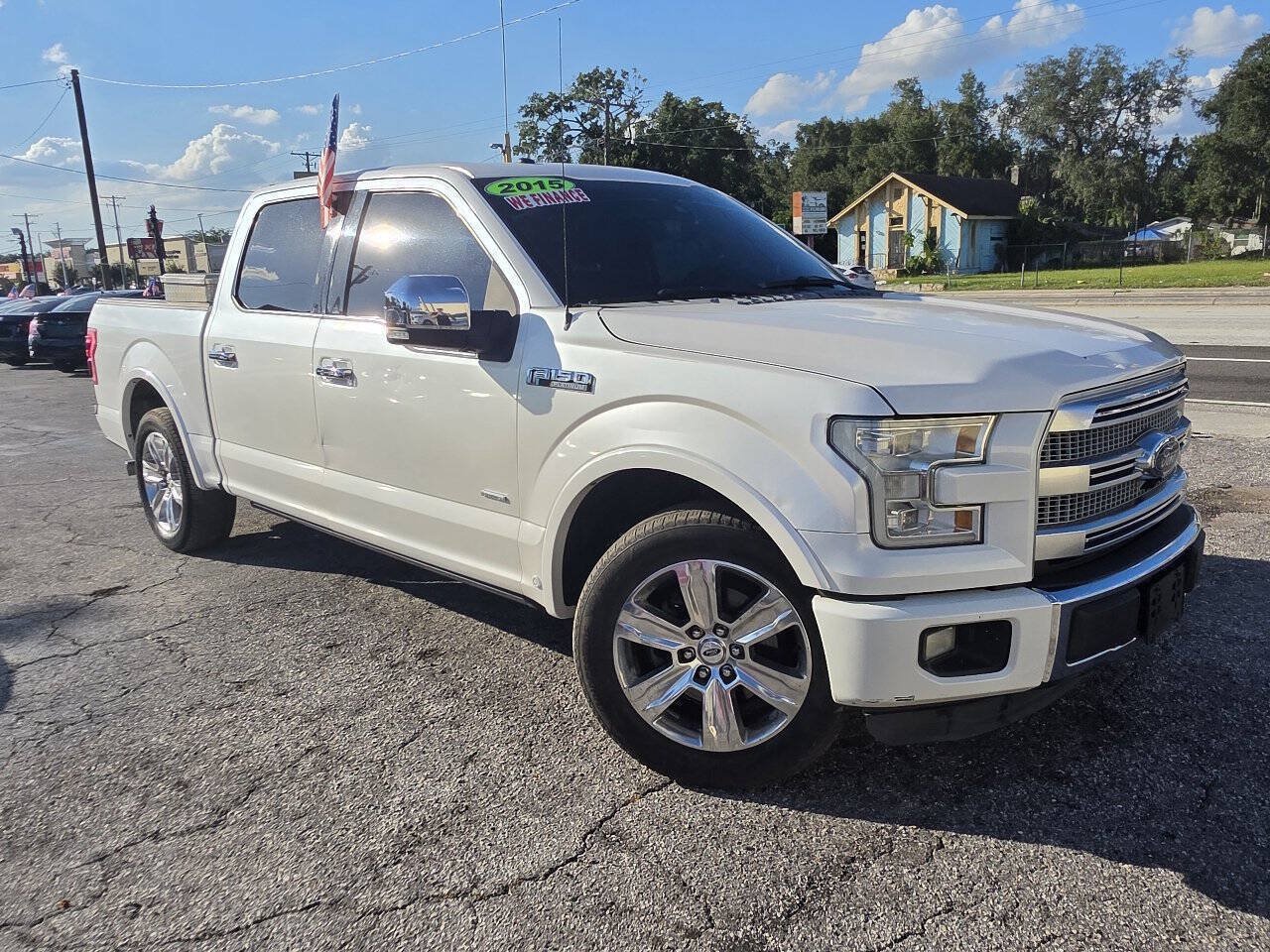 Used 2015 Ford F150 Platinum w/ Equipment Group 701A Luxury RWD image 7