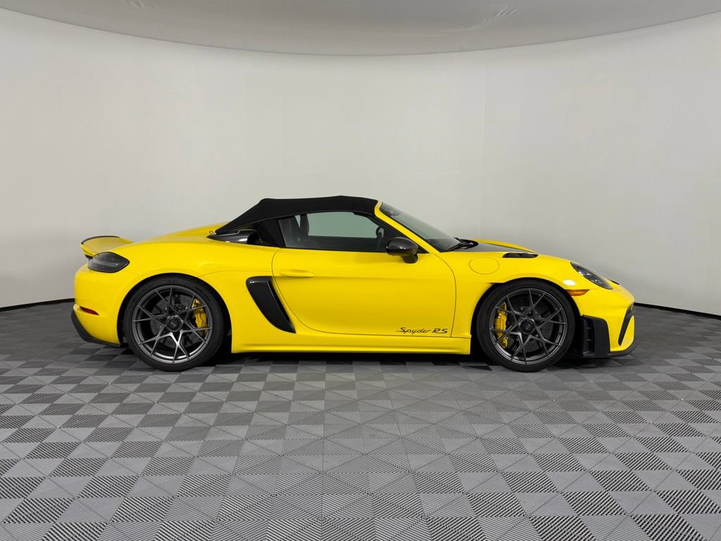 Certified 2024 Porsche 718 Boxster Spyder RS RWD image 10