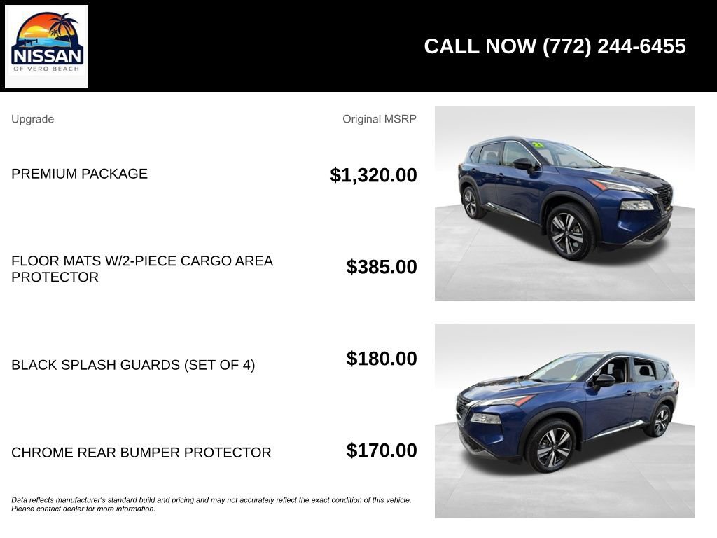 Used 2021 Nissan Rogue SL w/ Premium Package FWD image 6