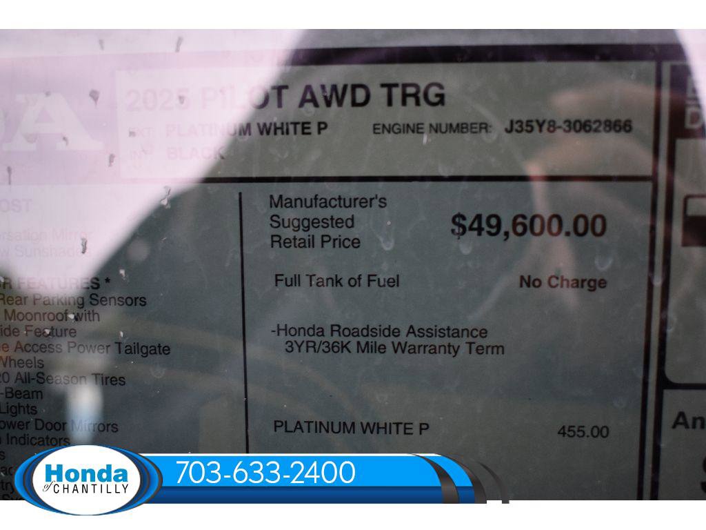 New 2025 Honda Pilot Touring image 39