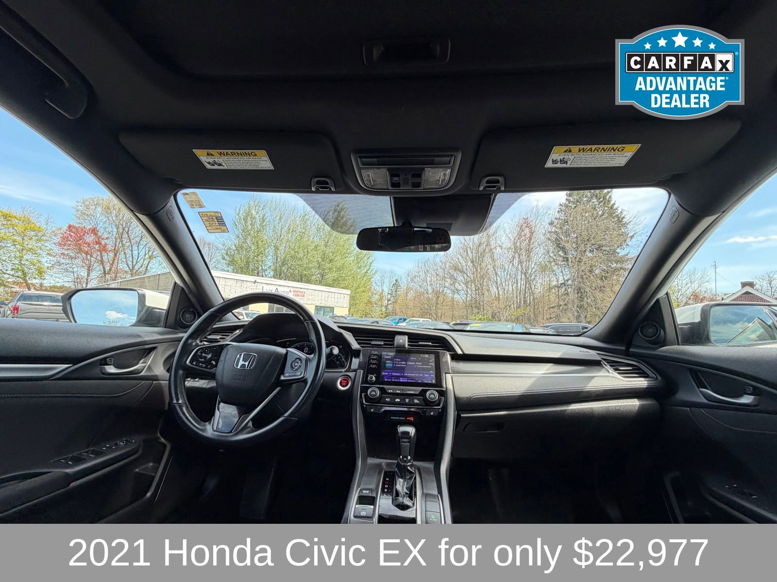 Used 2021 Honda Civic EX image 9