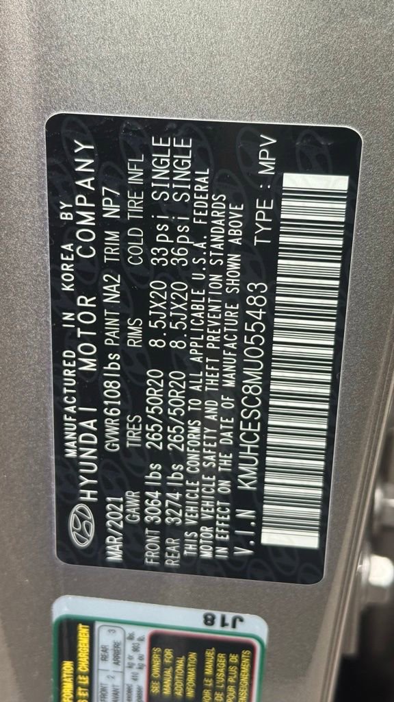 Used 2021 Genesis GV80 3.5T AWD/4WD image 9