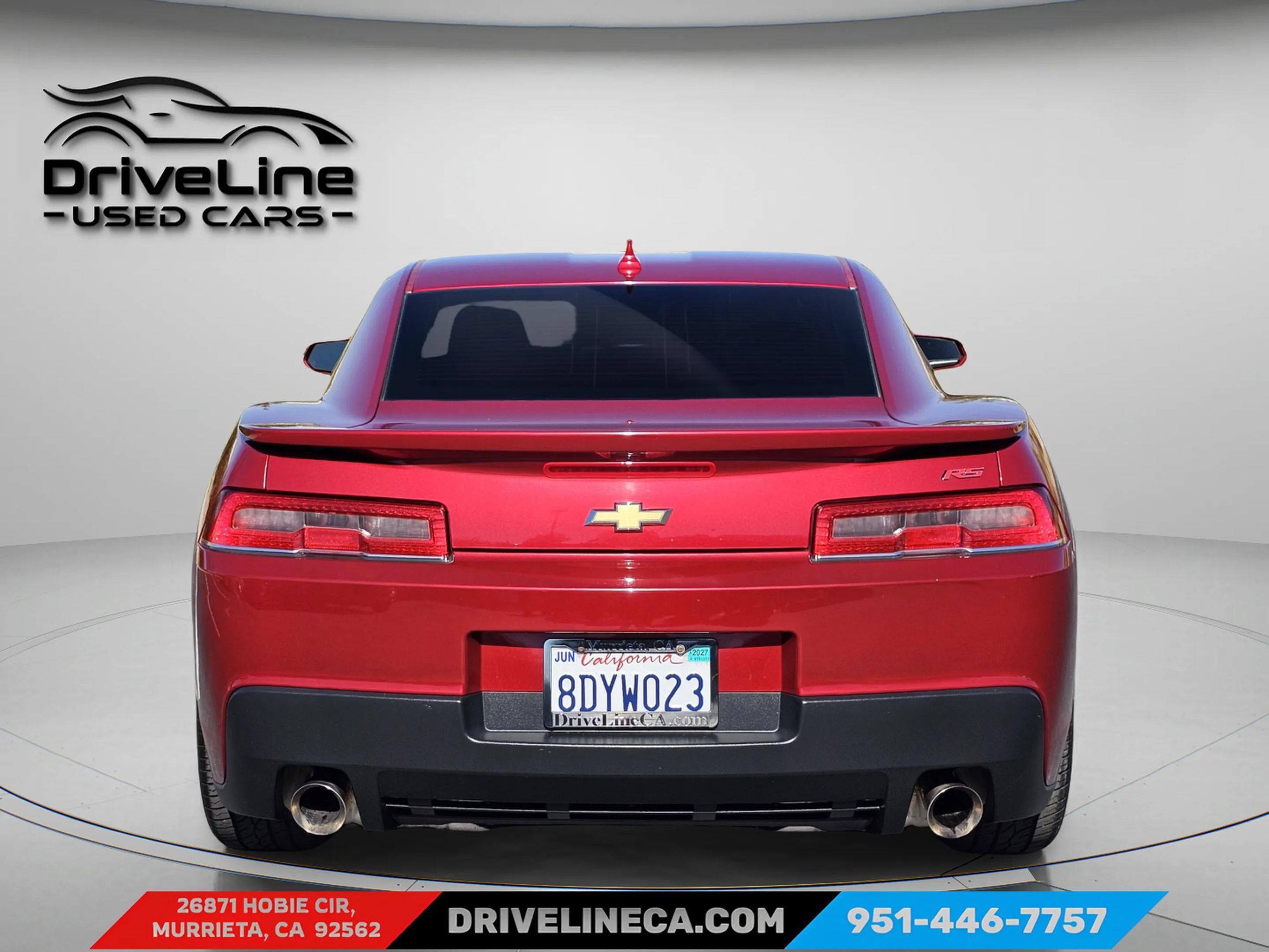 Used 2015 Chevrolet Camaro LT w/ RS Package RWD image 3
