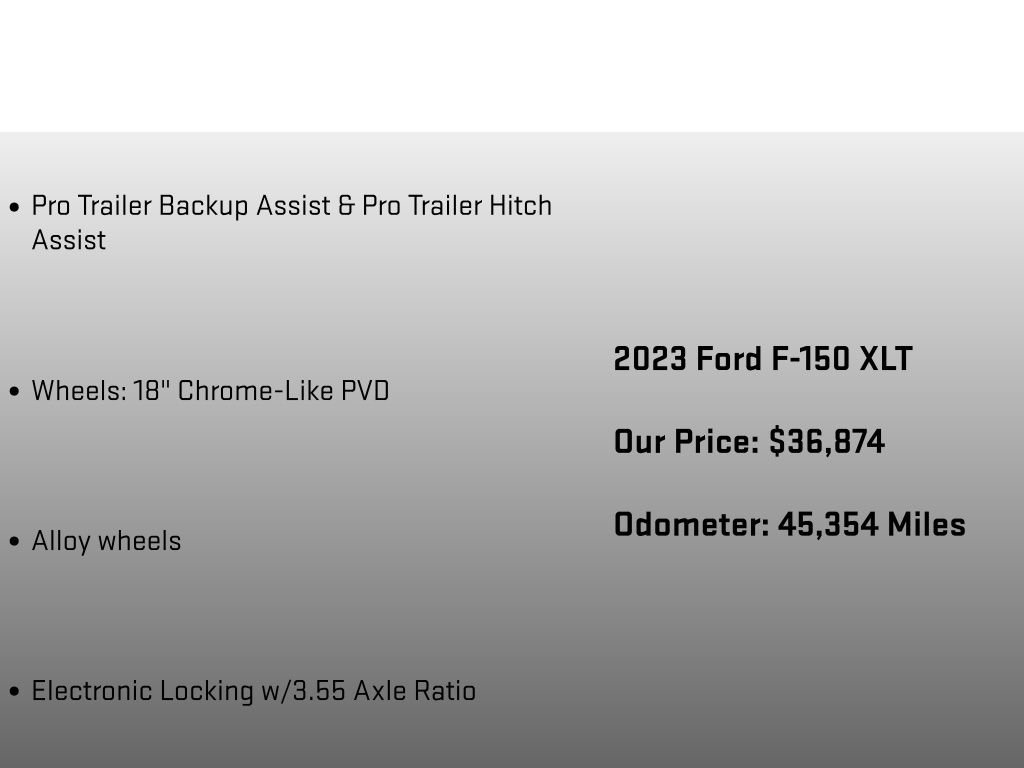 Used 2023 Ford F150 XLT w/ XTR Package image 24