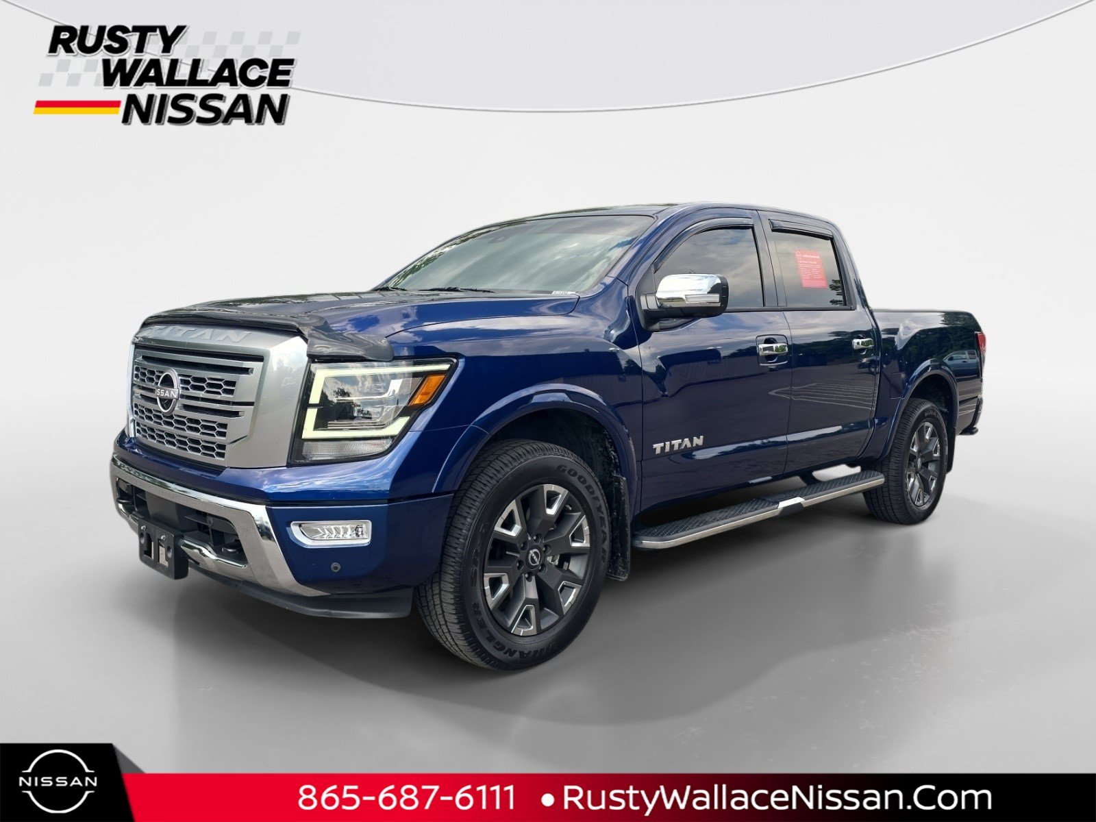 Certified 2023 Nissan Titan Platinum Reserve w/ Moonroof Package AWD/4WD image 1