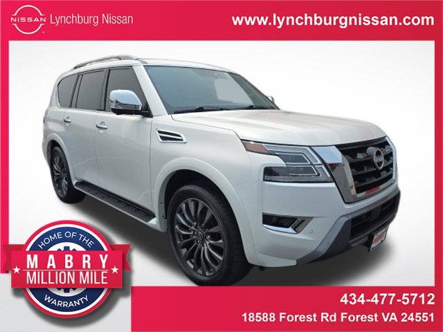 Used 2023 Nissan Armada Platinum w/ Captain's Chairs Package AWD/4WD image 1
