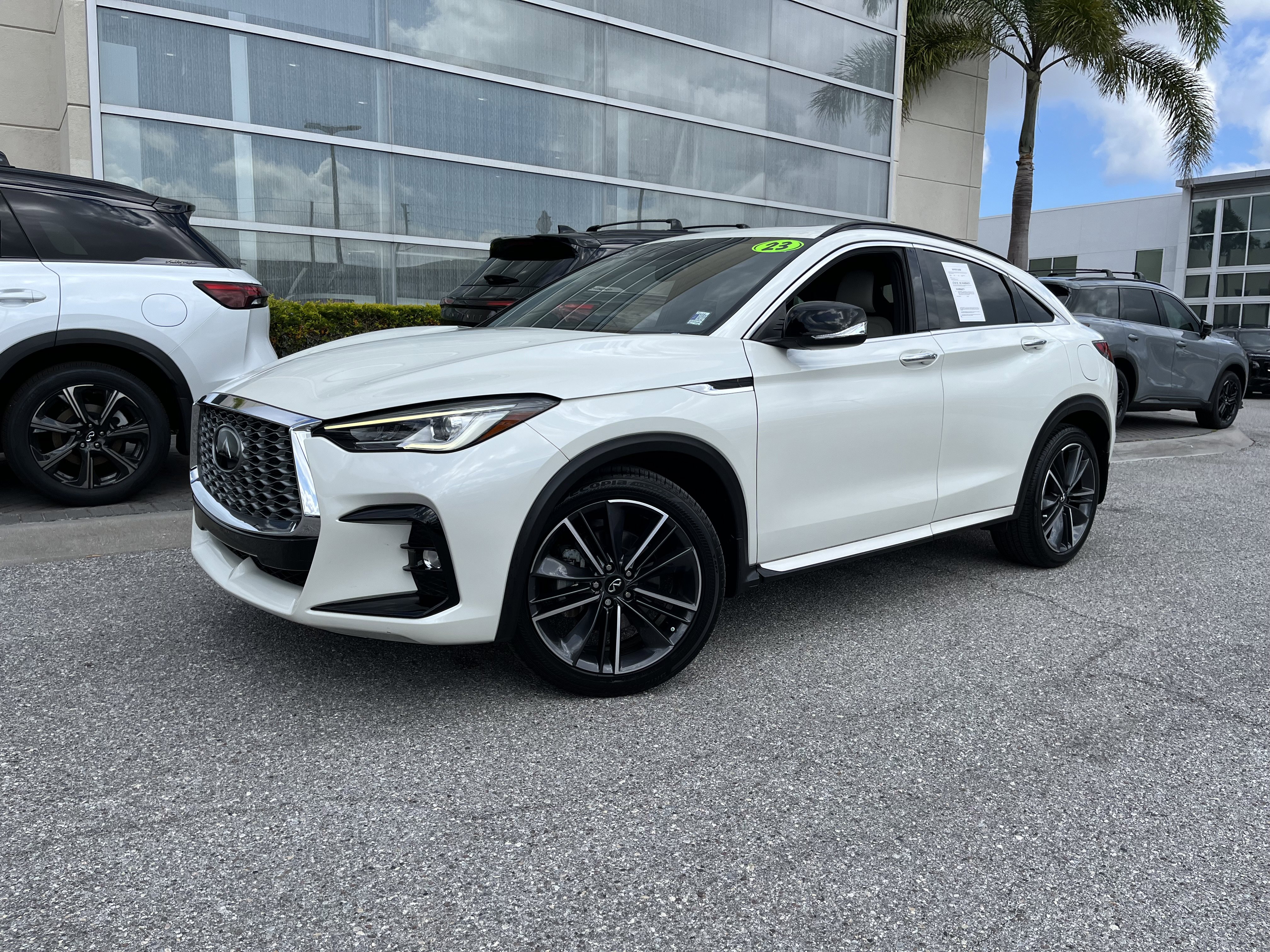 Certified 2023 INFINITI QX55 Luxe w/ Cargo Package