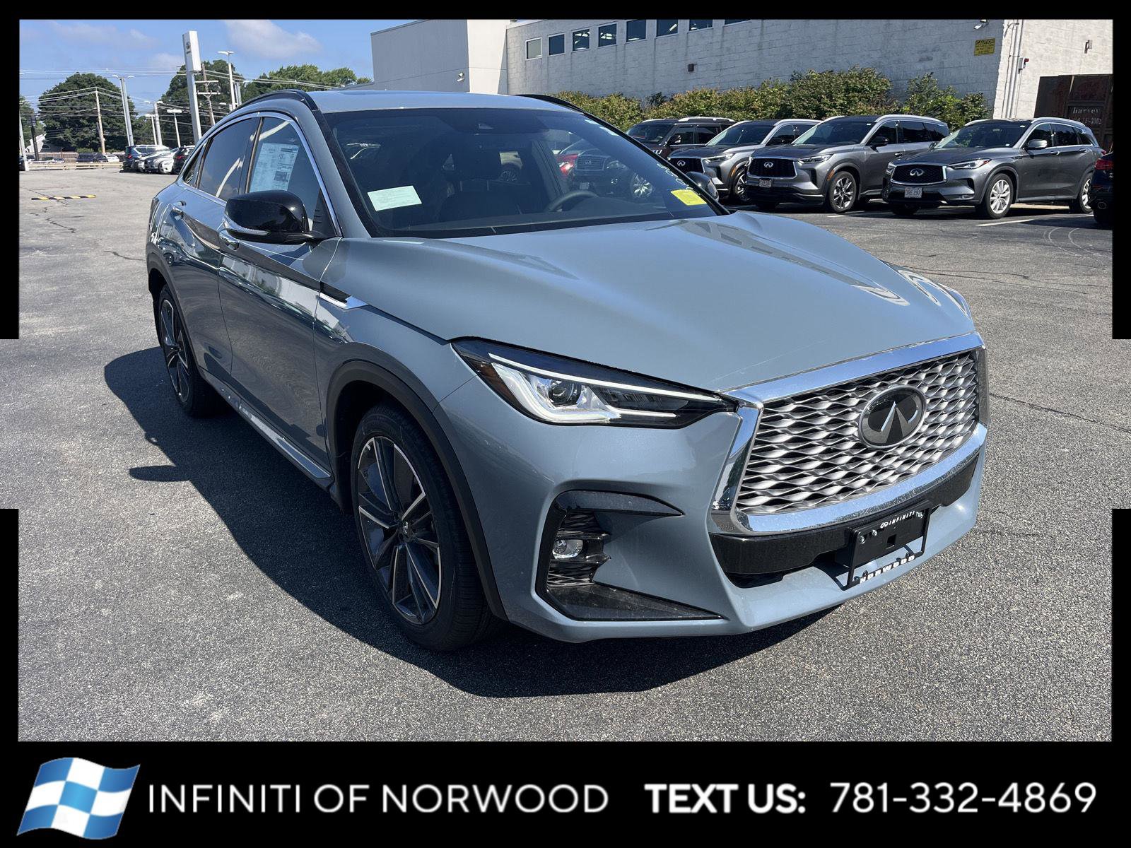 New 2025 INFINITI QX55 Luxe w/ Cargo Package