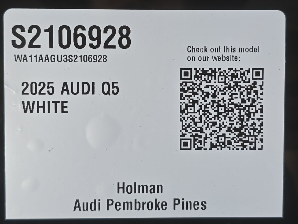 Certified 2025 Audi Q5 Premium w/ Convenience Package AWD/4WD image 29