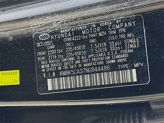 Used 2022 Hyundai Kona Limited image 32