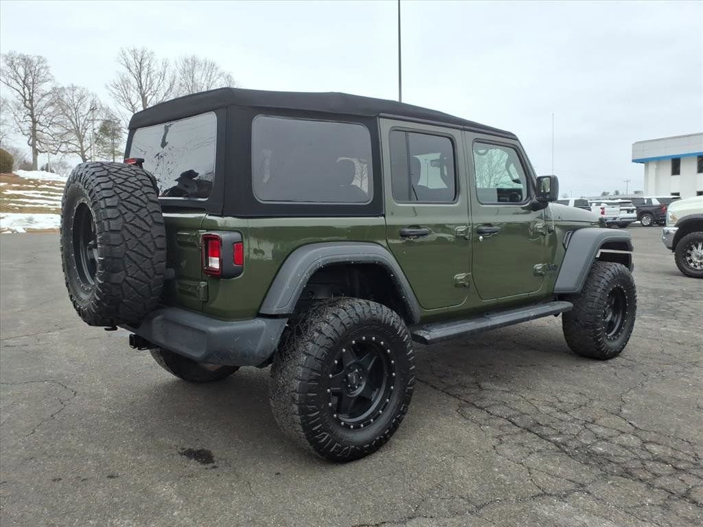 Used 2021 Jeep Wrangler Unlimited Sport image 3