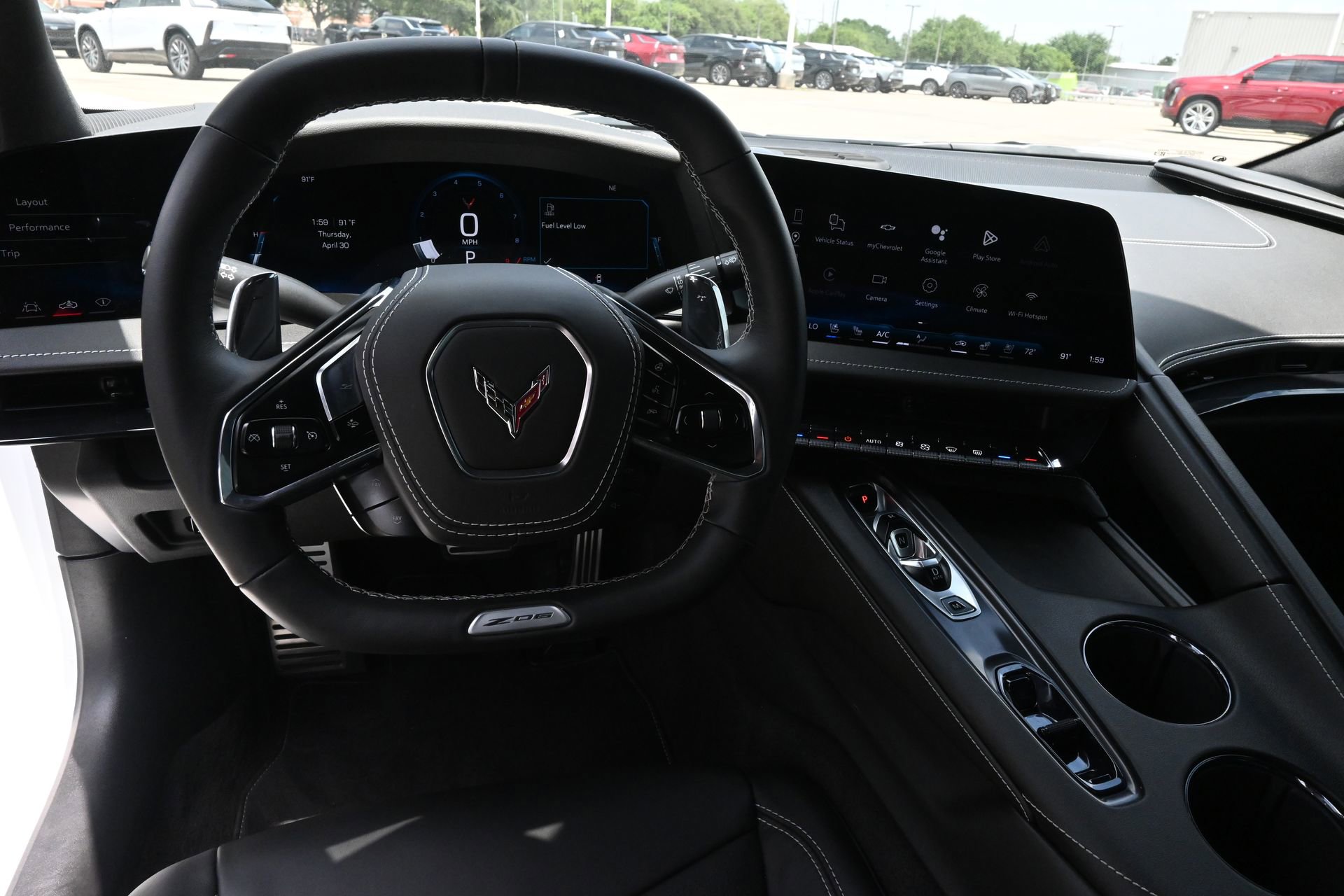 Used 2026 Chevrolet Corvette Z06 w/ Stealth Interior Trim Package RWD image 9