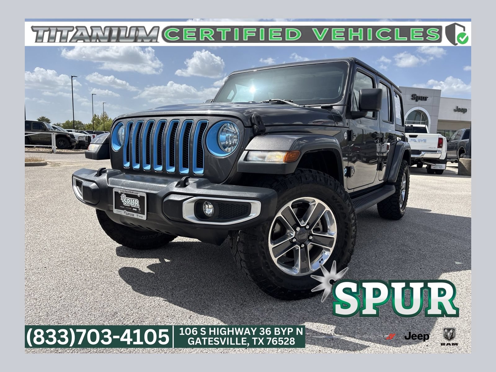 Used 2020 Jeep Wrangler Unlimited Sahara w/ Cold Weather Group