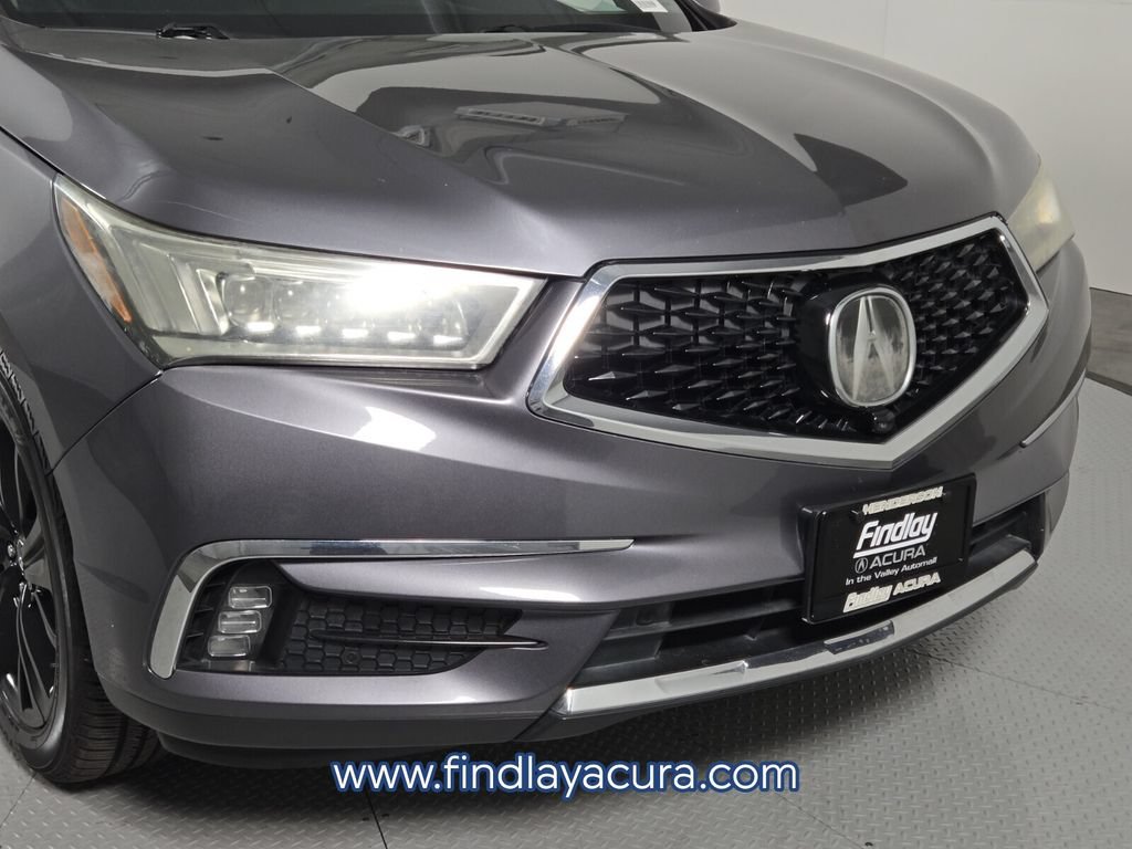 Used 2017 Acura MDX w/ Advance Package AWD/4WD image 11