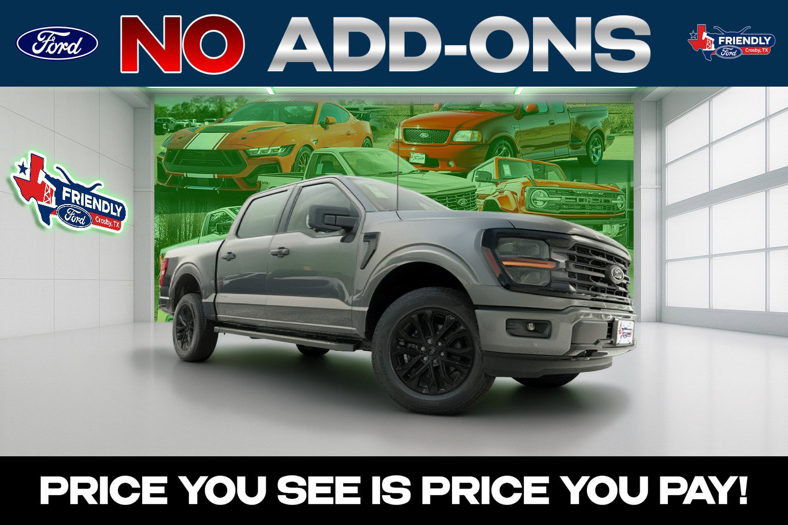 New 2026 Ford F150 XLT w/ Equipment Group 302A MID AWD/4WD image 1