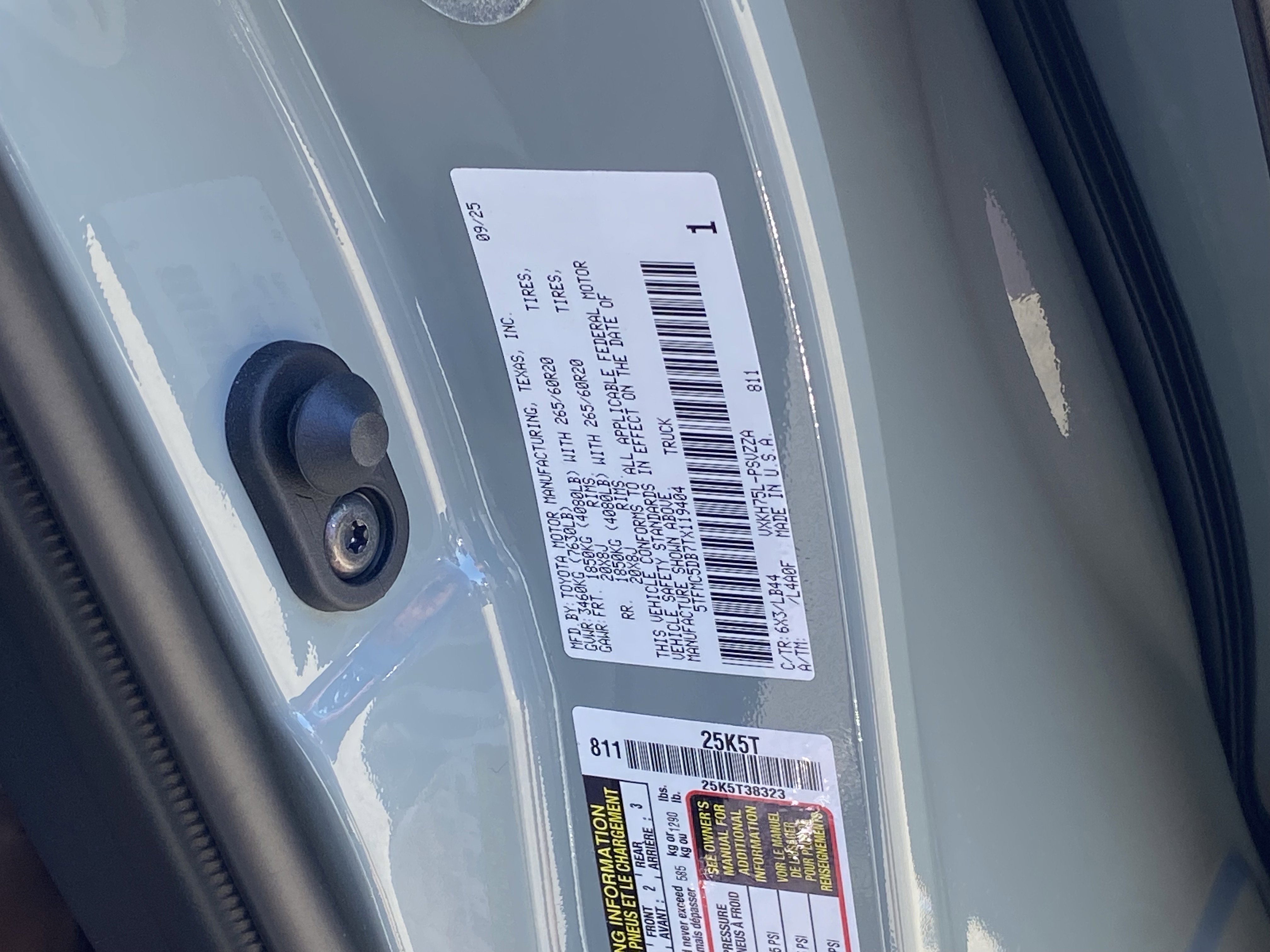 New 2026 Toyota Tundra 1794 Edition image 21