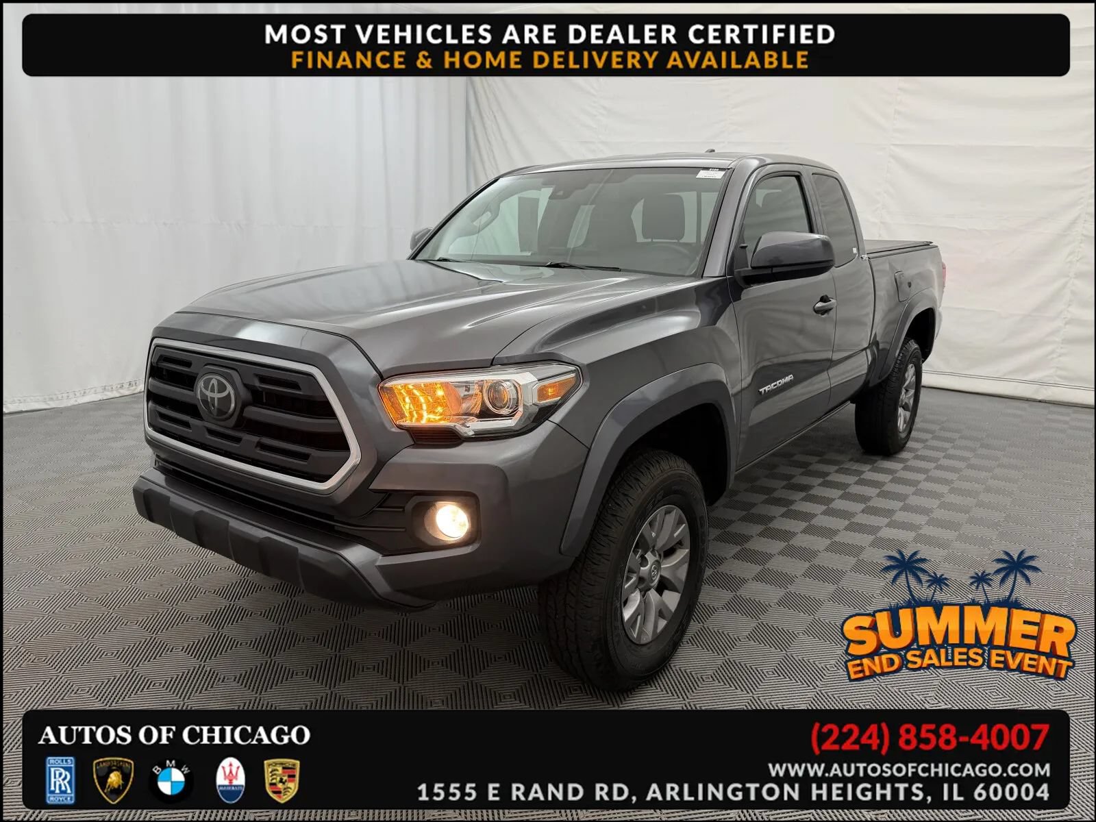 Used 2018 Toyota Tacoma SR5 w/ SR5 Appearance Package (SM)