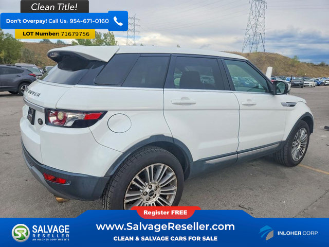 Used 2012 Land Rover Range Rover Evoque Prestige AWD/4WD image 4