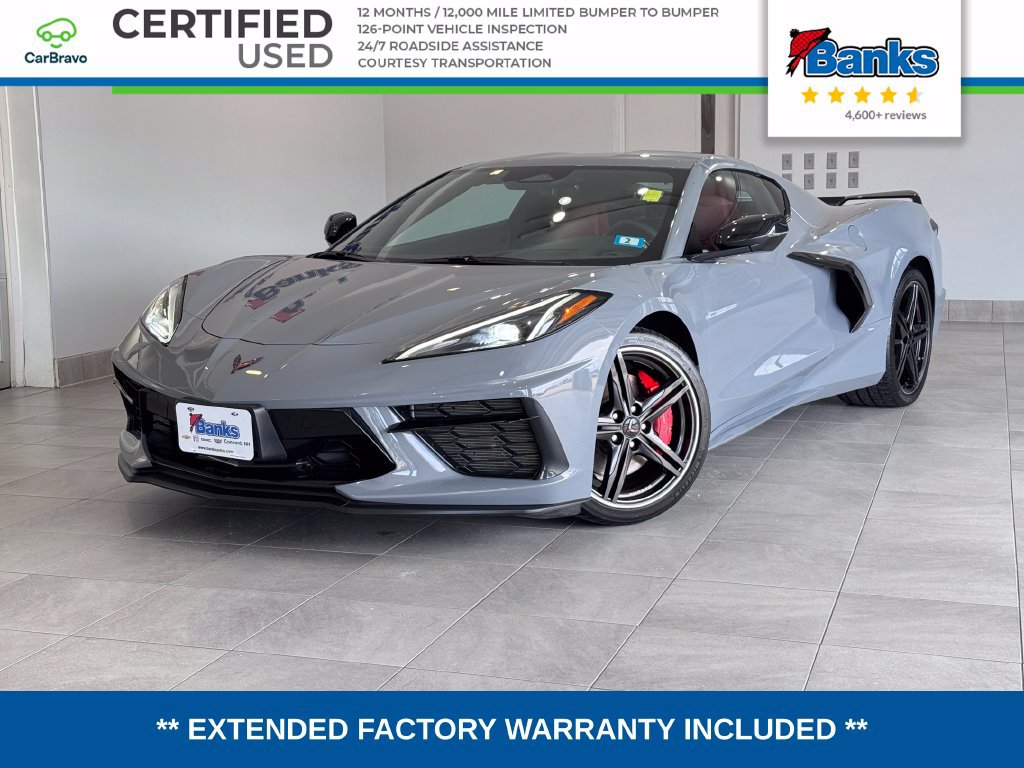 Certified 2024 Chevrolet Corvette Stingray Coupe w/ Z51 Performance Package