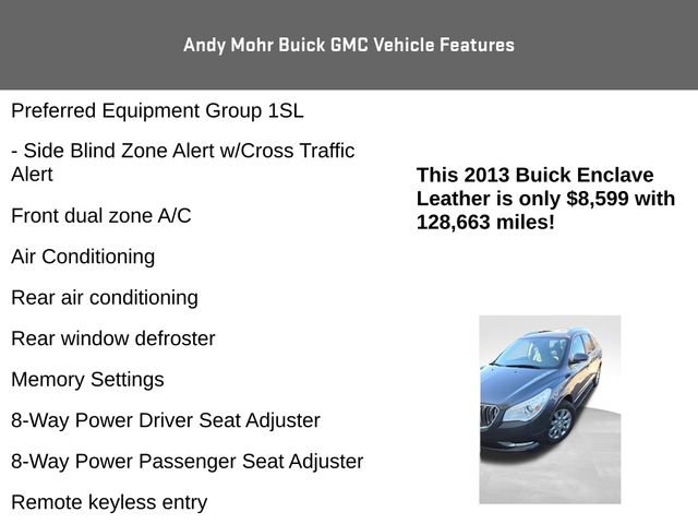 Used 2013 Buick Enclave Leather image 8