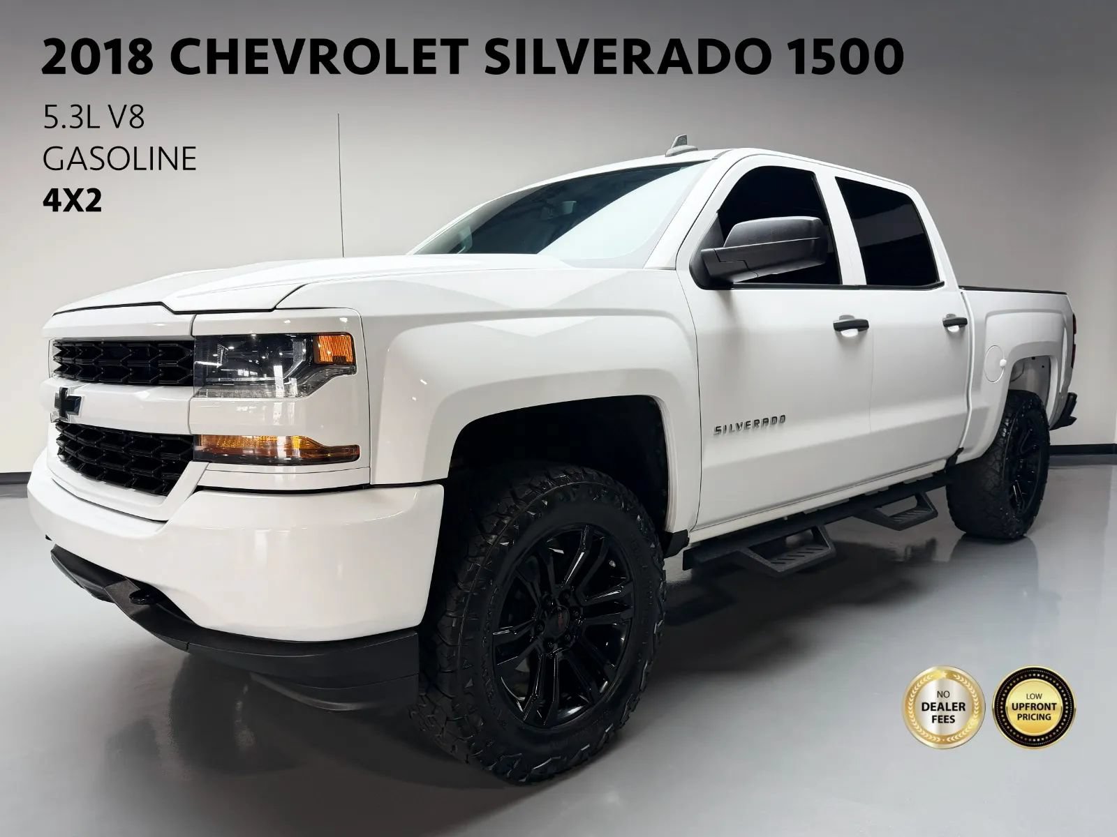 Used 2018 Chevrolet Silverado 1500 Custom w/ Custom Value Package