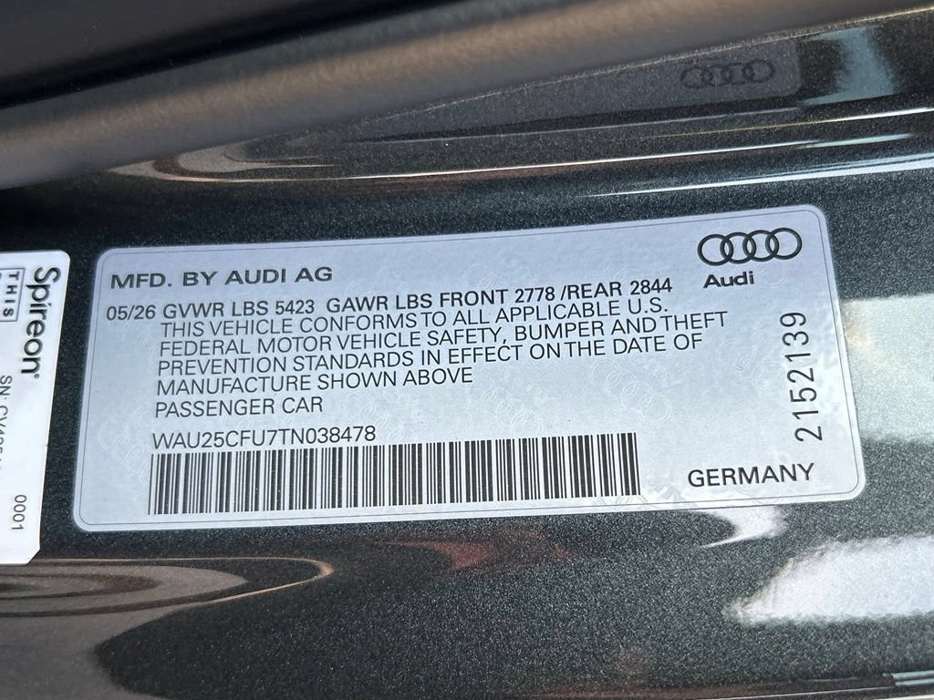 New 2026 Audi S5 Premium Plus AWD/4WD image 54