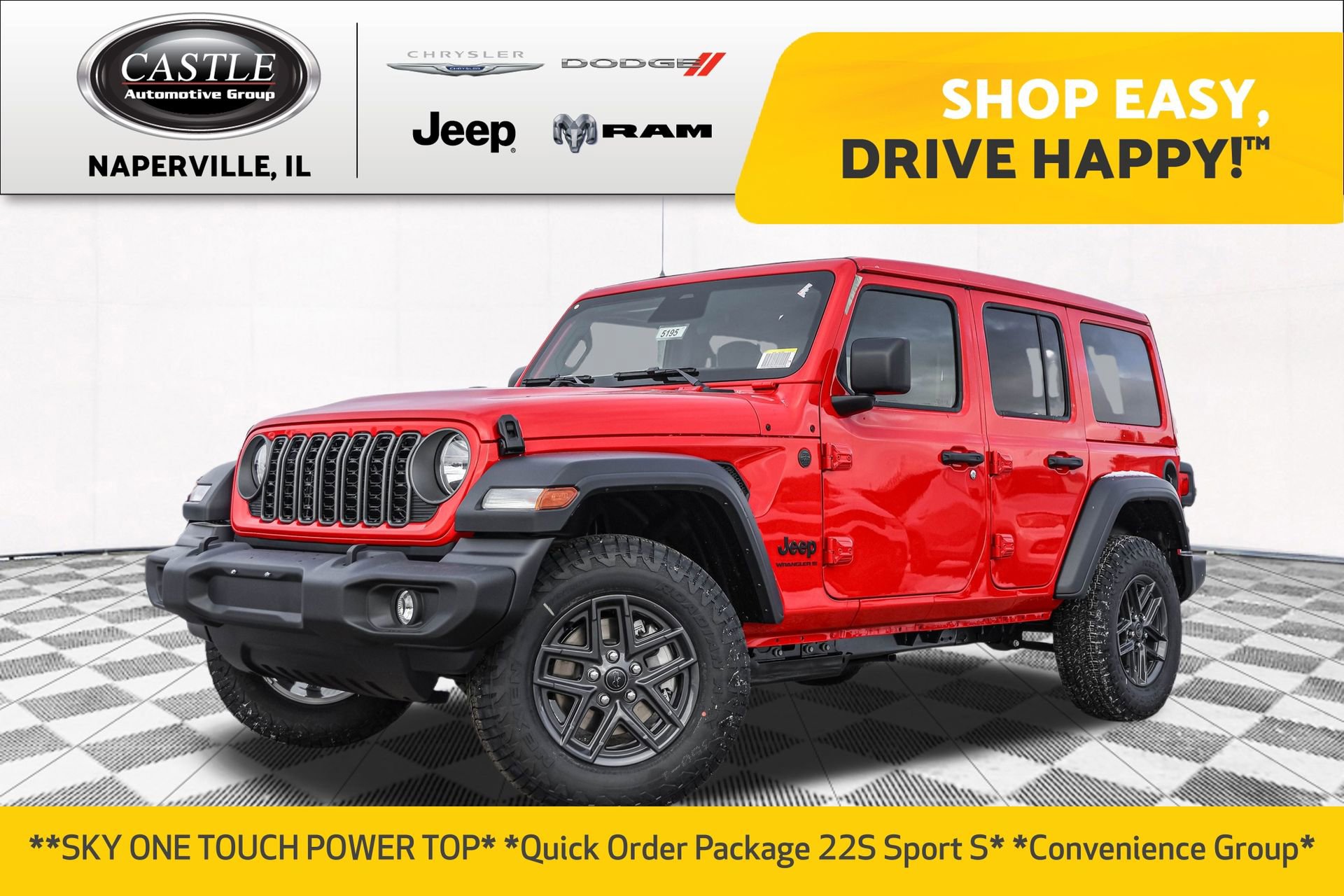 New 2026 Jeep Wrangler Sport S